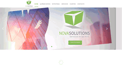 Desktop Screenshot of novasolutions.com.ec
